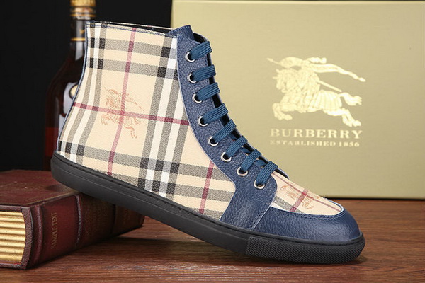 Burberry High-Top Fashion Men Shoes--005